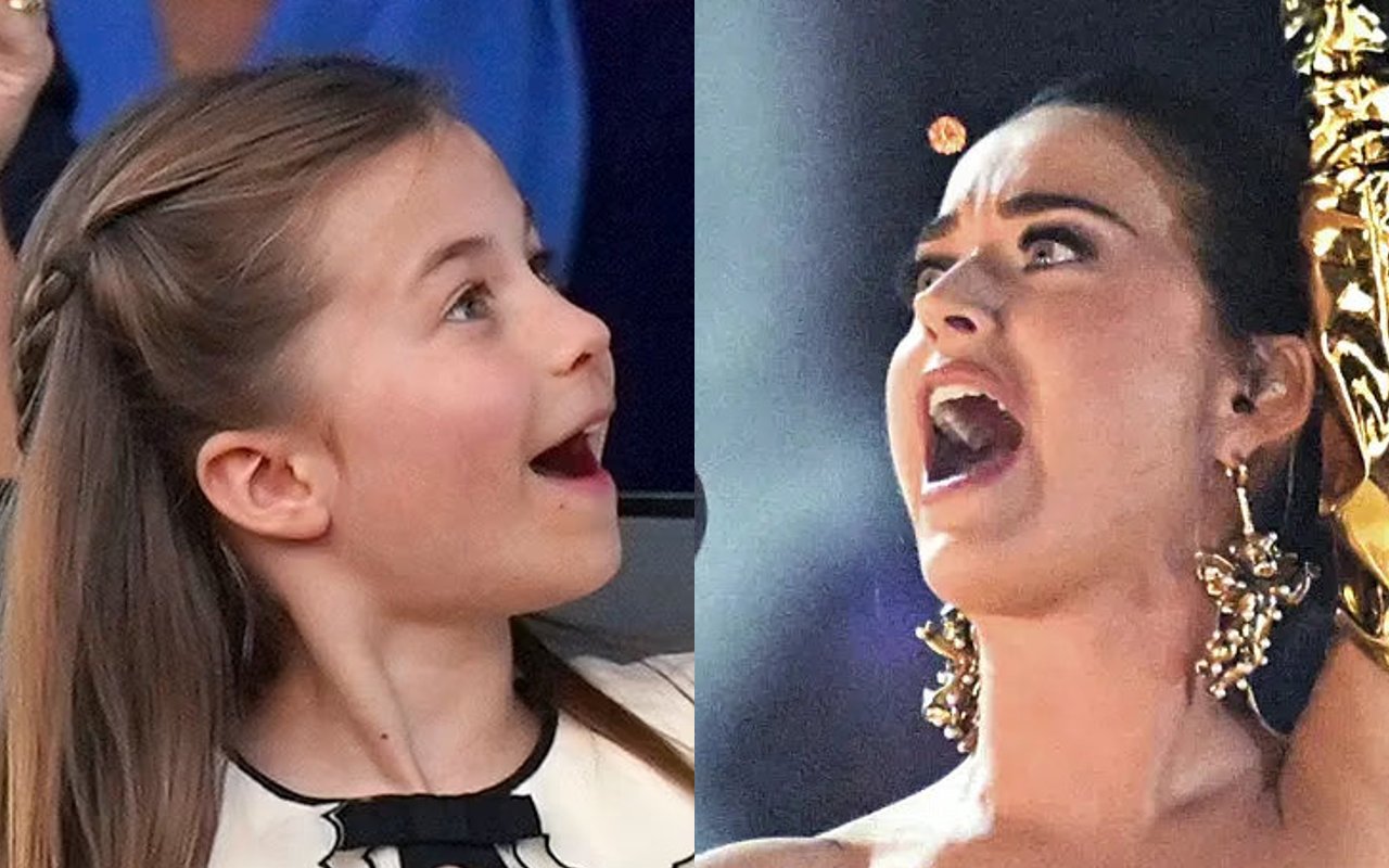 Princess Charlotte Seen Fangirling Over Katy Perry at Coronation Concert