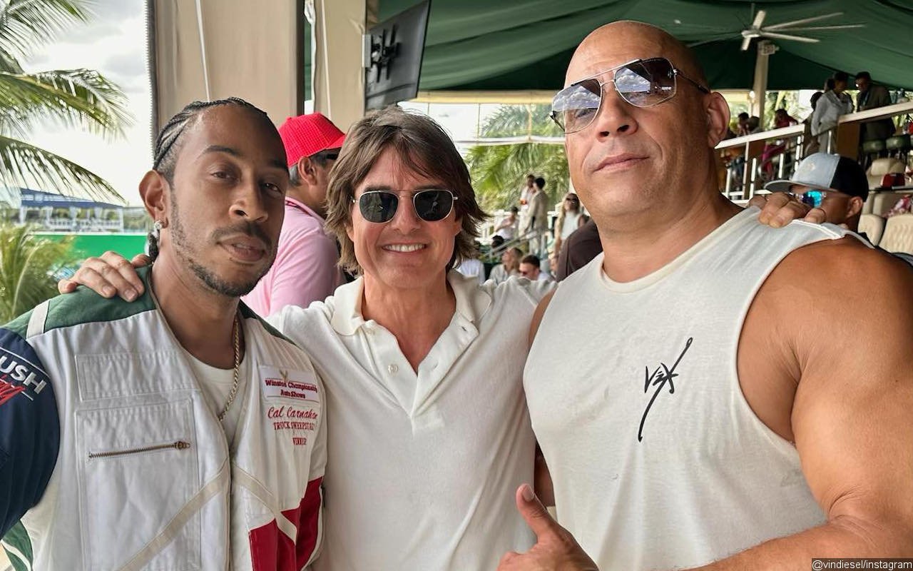 Tom Cruise Spotted With Vin Diesel and Ludacris at Formula One Miami Grand Prix