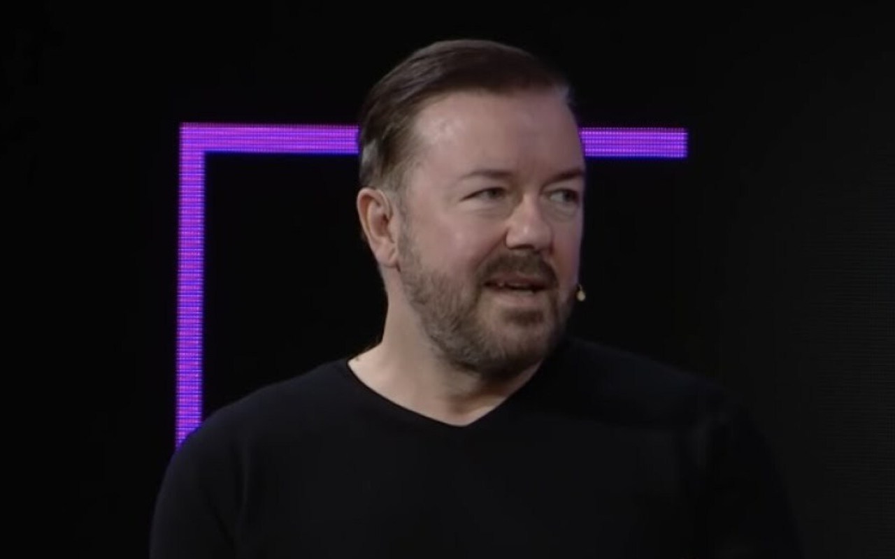 Ricky Gervais Vomiting Throughout the Night Amid Battle With Severe Abdominal Pains