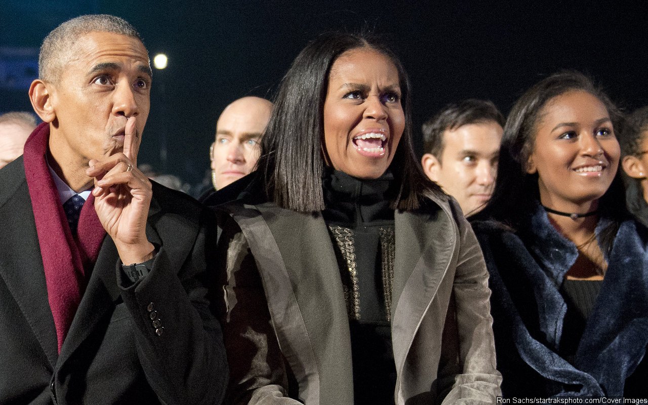 Barack and Michelle Obama Attend Sasha Obama's USC Graduation