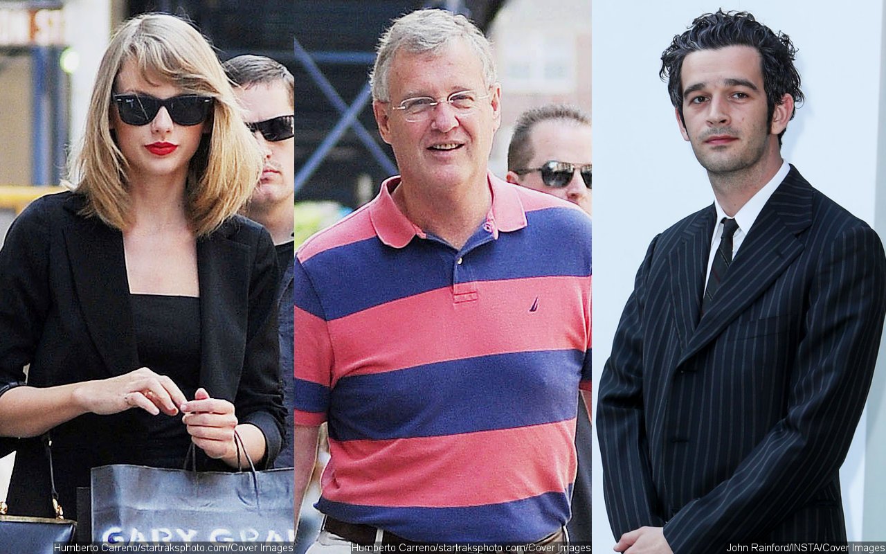 Taylor Swift's Dad Hangs Out With Matty Healy at Her Philly Concert