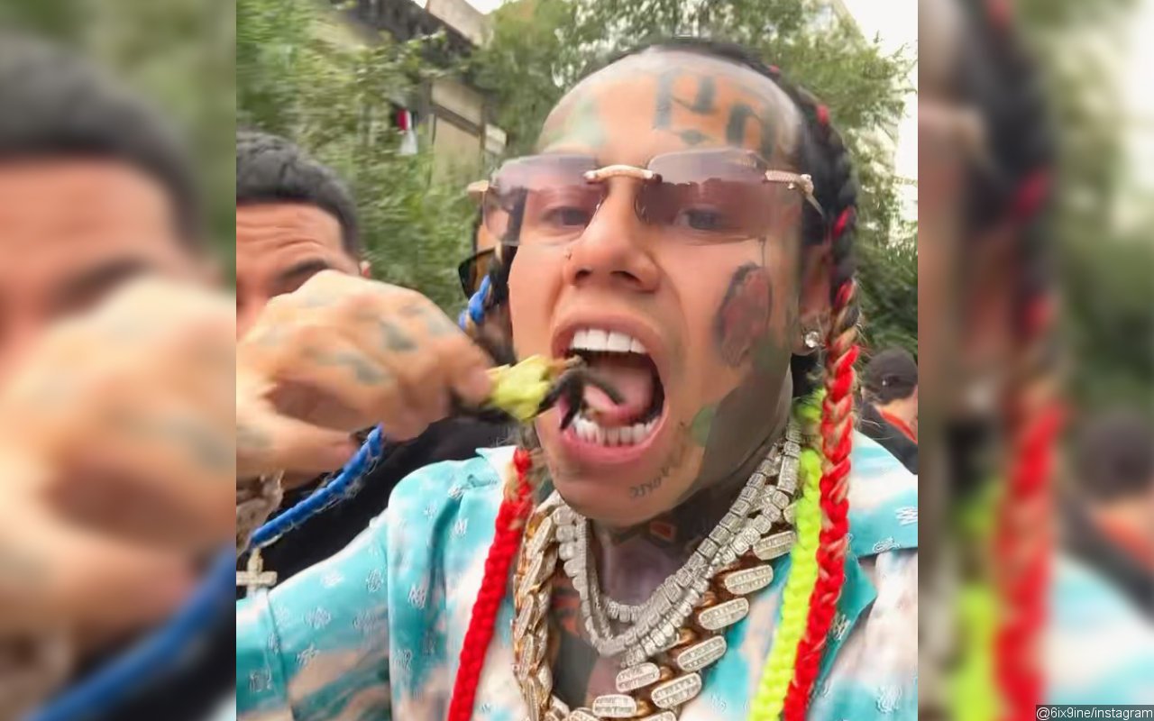 6ix9ine Brags About Eating a Tarantula in Mexico