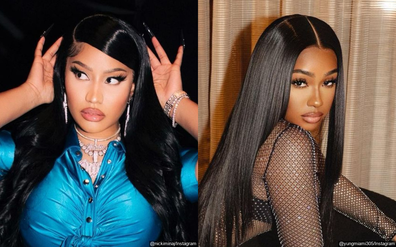 Nicki Minaj Appears to Downplay Her Twitter Feud With Yung Miami