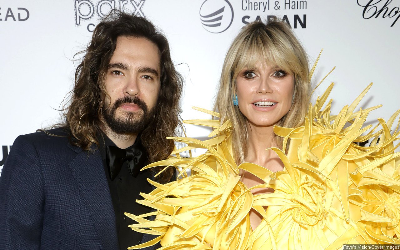 Heidi Klum Packs on PDA With Tom Kaulitz in France