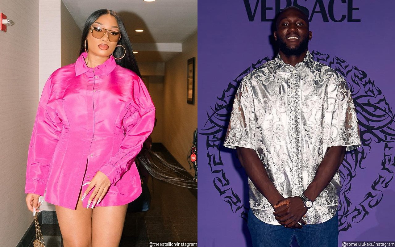 Fans in Frenzy After Megan Thee Stallion Is Spotted With Soccer Player Romelu Lukaku at Wedding