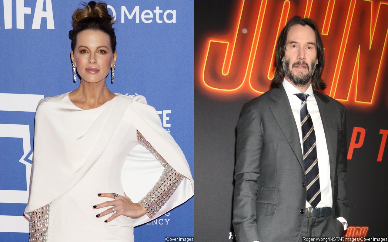 Kate Beckinsale Calls Keanu Reeves 'Legend' for Saving Her From Cannes Wardrobe Malfunction