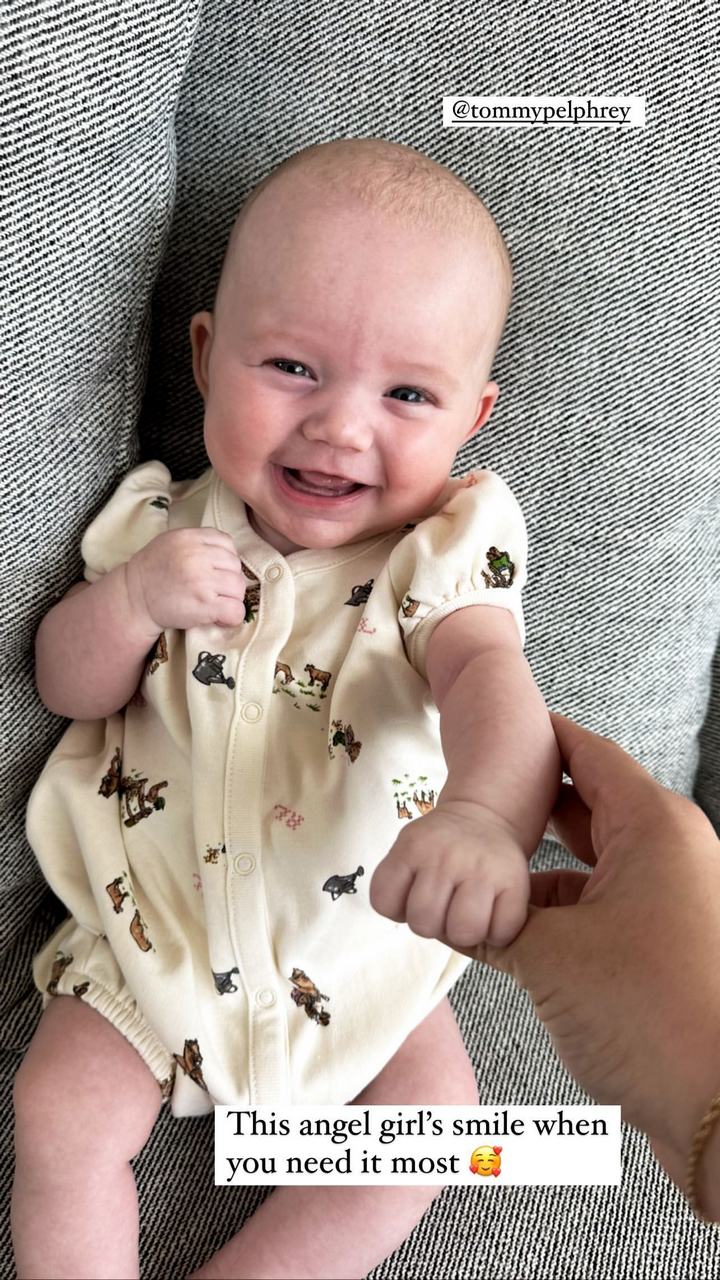 Kaley Cuoco posts a new picture of baby Matilda