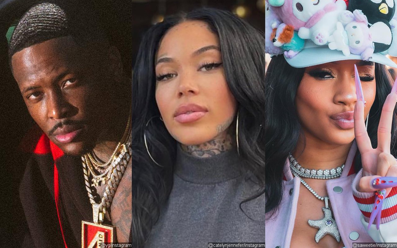 YG's Baby Mama Sounds Bitter After He's Caught Getting Cozy With Saweetie