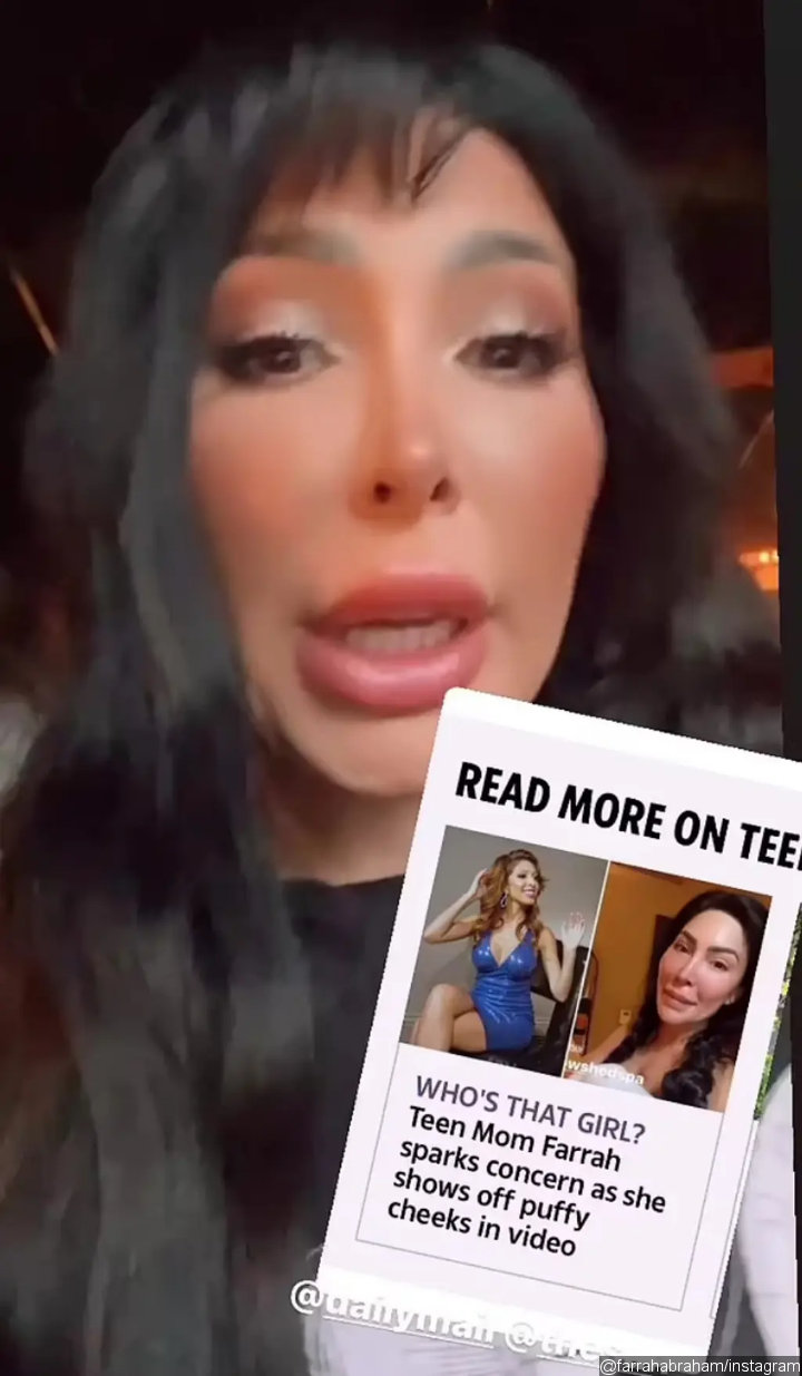 Farrah Abraham Instagram Story