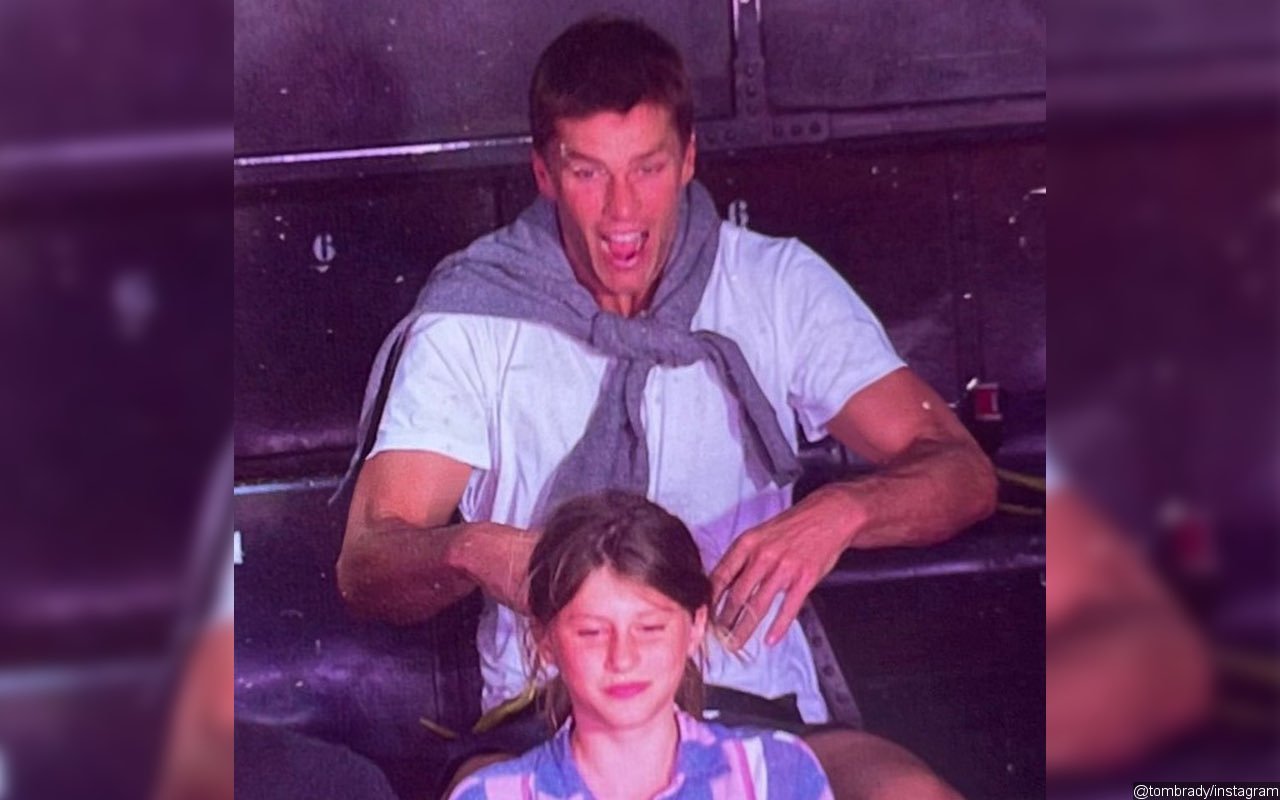 Tom Brady Freaks Out After Daughter Tricks Him Into Experiencing 'Tower of Terror' at Disney World