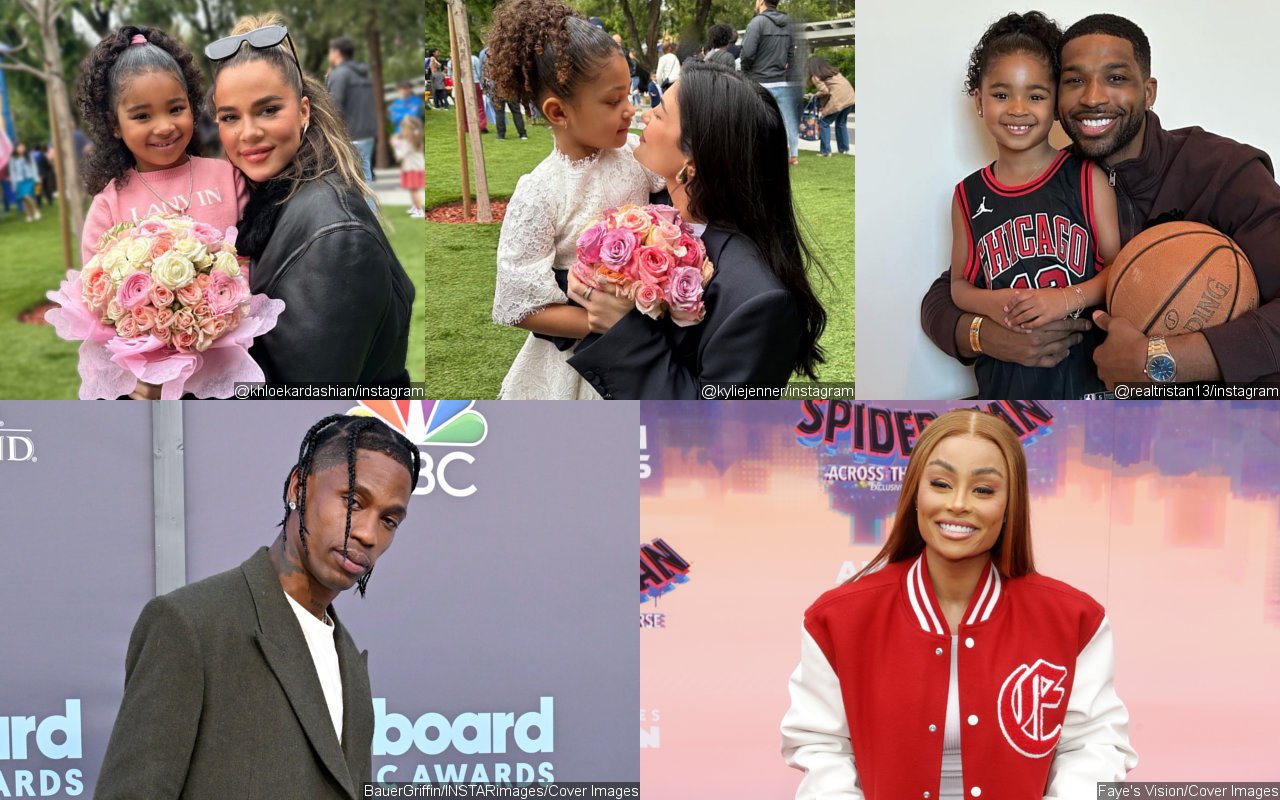 Khloe Kardashian, Kylie, Tristan, Travis Scott and Blac Chyna Attend Same Pre-K Graduation
