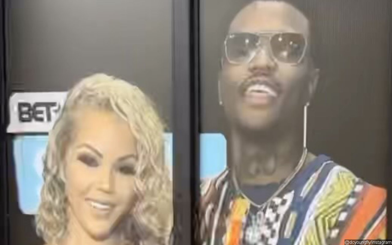 DC Young Fly Sends His Girlfriend Ms Jacky Oh Off in Video From Her Atlanta Memorial Service