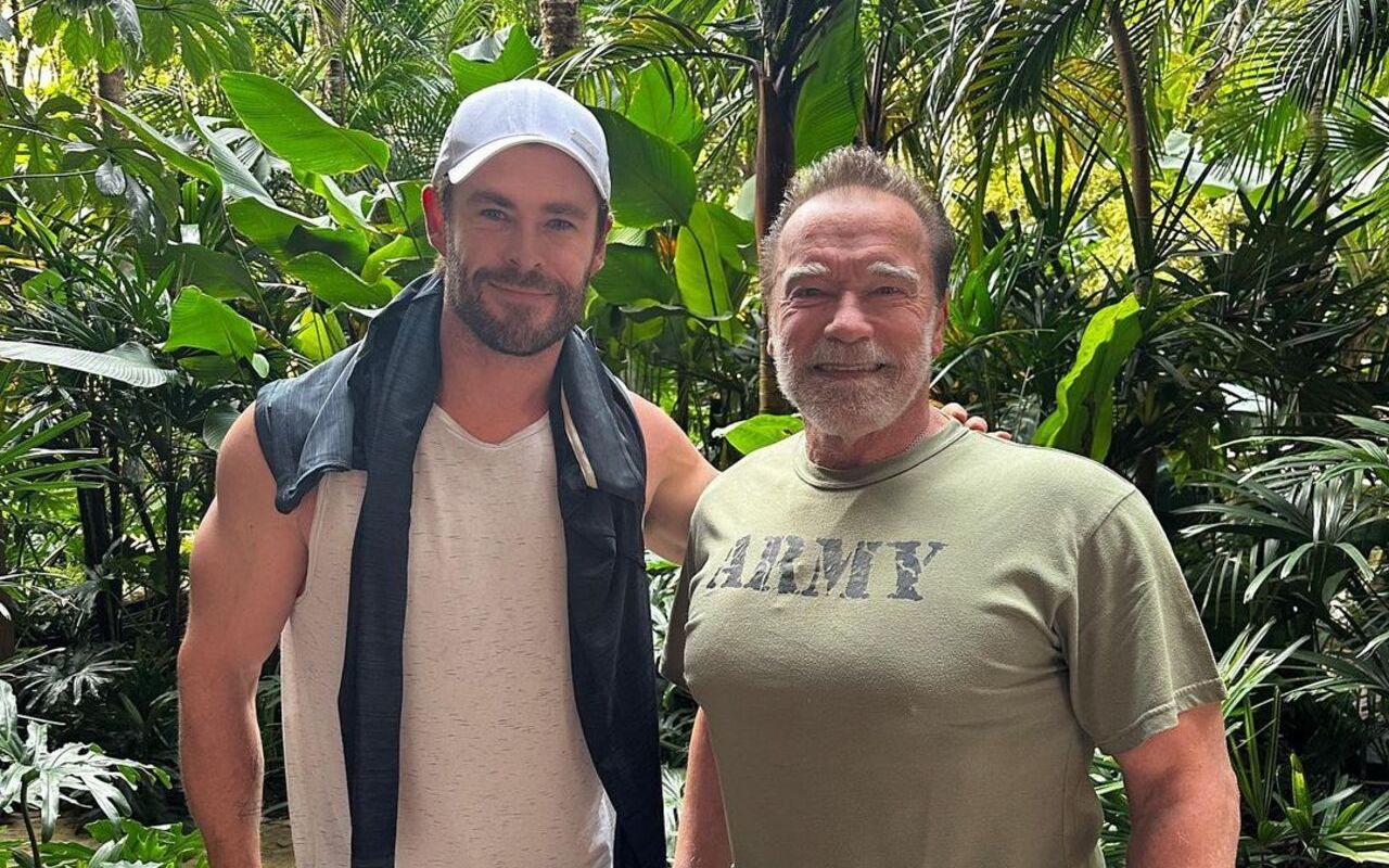 Chris Hemsworth Finds Working Out With Arnold Schwarzenegger to Be 'Special Moment'