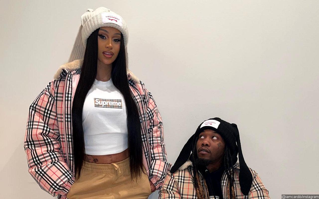 Cardi B Denies Her 'Stupid' Husband Offset's Claim She 'F**ked' Another Man