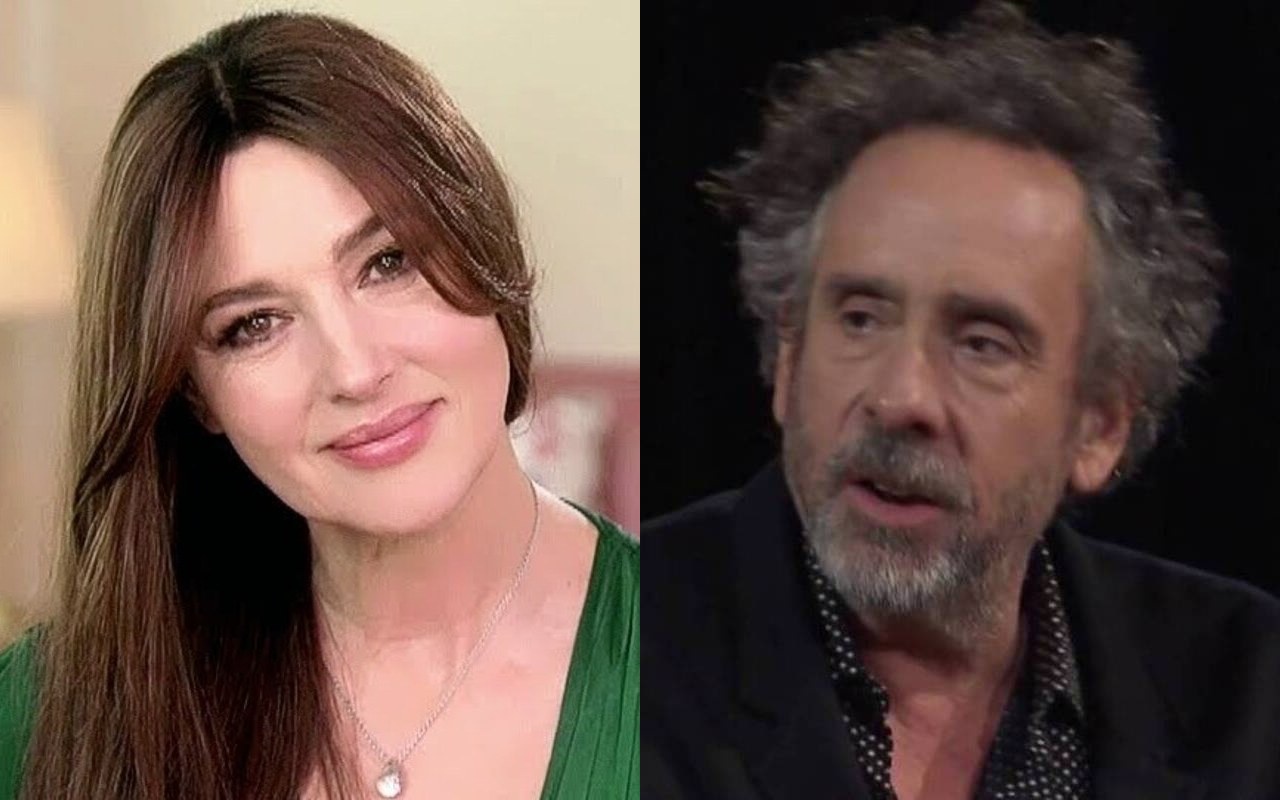 Monica Bellucci Confirms Her Love for Tim Burton After They're Spotted Kissing