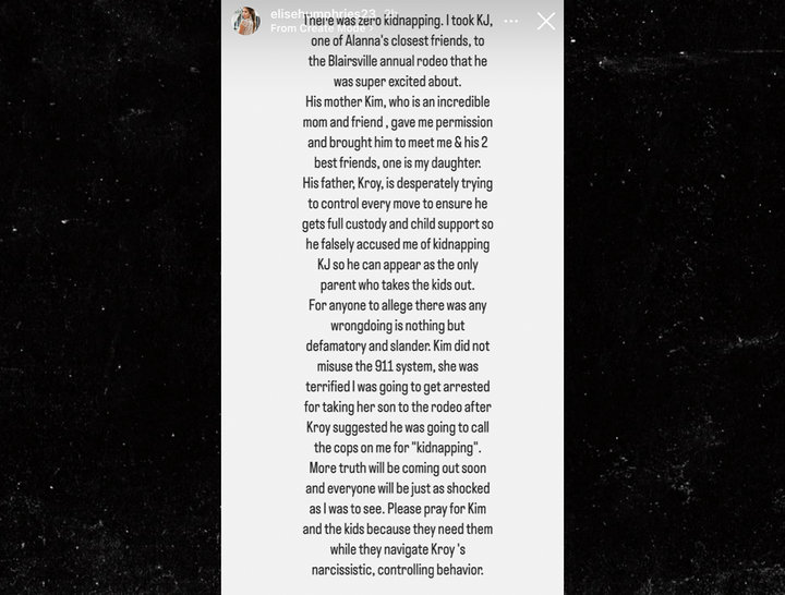 Statement From Kim Zolciak's Friend