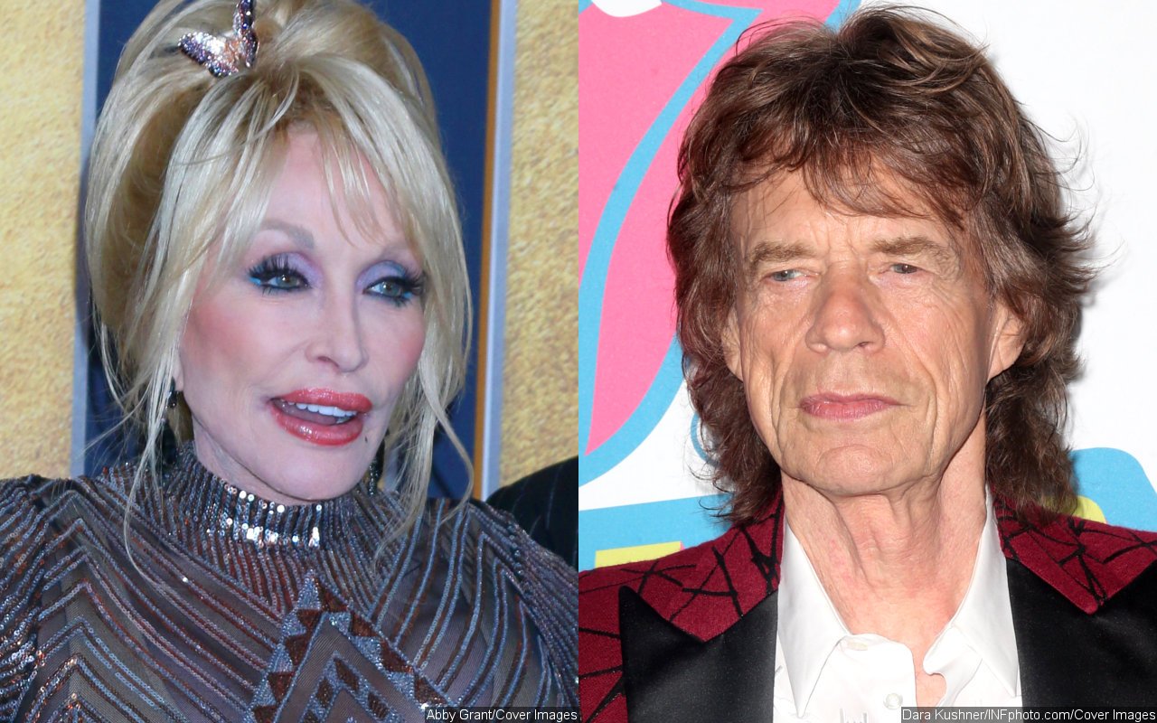Dolly Parton Chasing Mick Jagger Like 'High-School Girl' During the Making of Her Rock Album