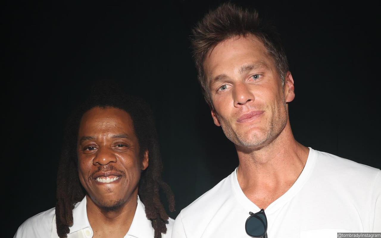 Tom Brady and Jay-Z Hang Out Together at Michael Rubin's Star-Studded July 4th White Party