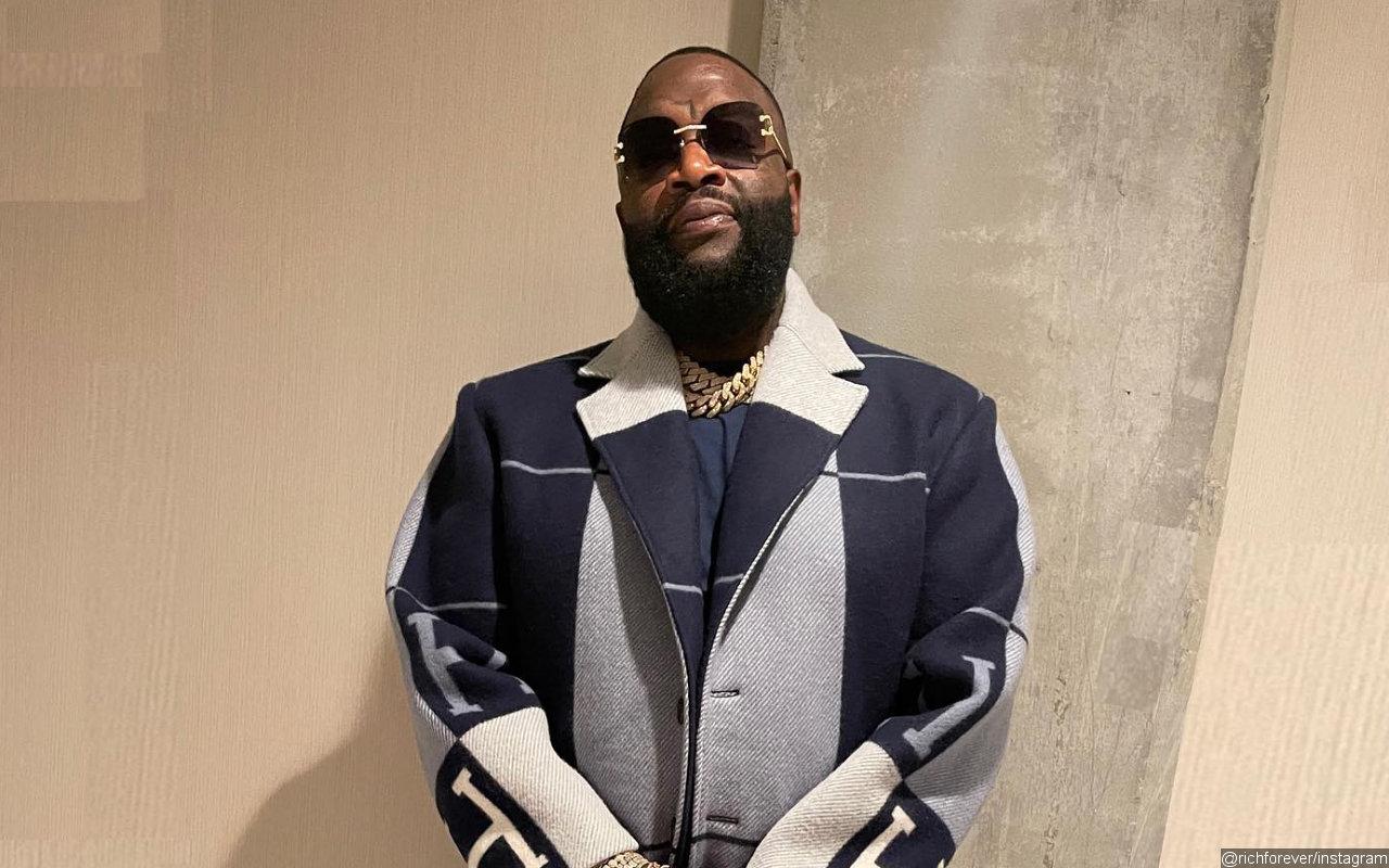Rick Ross Pokes Fun at Himself After Failed Attempt at Pool Diving