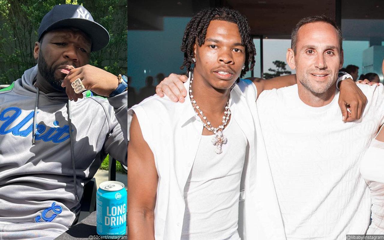 50 Cent Disturbed by Lil Baby's Photo at Michael Rubin's Fourth of July Party