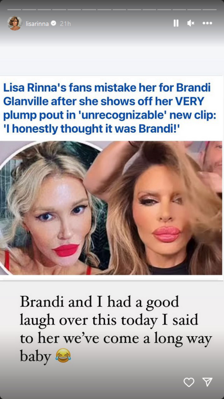 Lisa Rinna Instagram Story