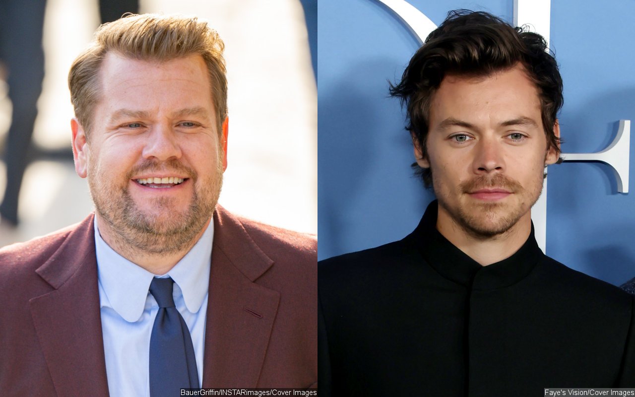 James Corden Has a Blast at Harry Styles' Final 'Love on Tour' Concert in Italy