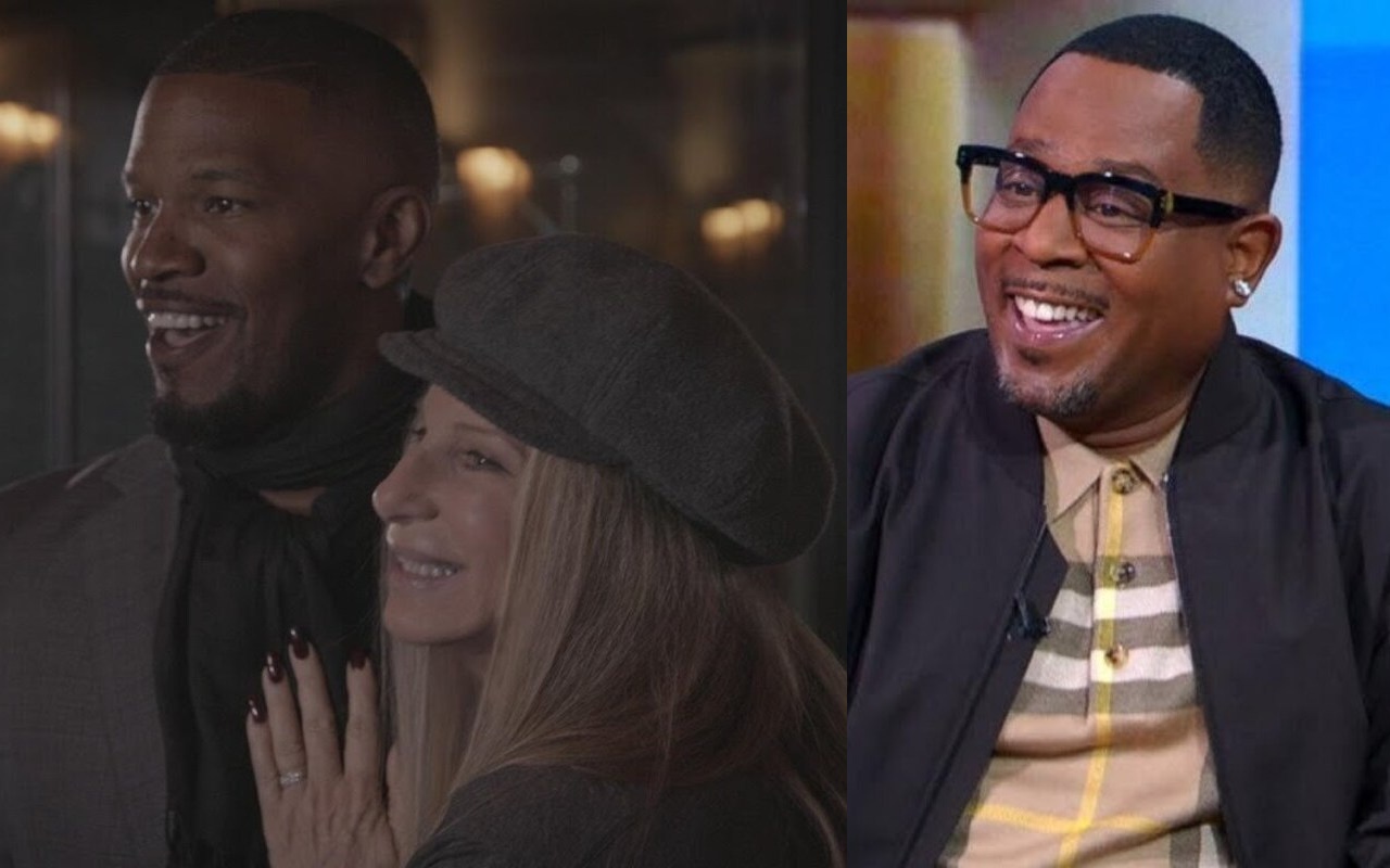 Barbra Streisand and Martin Lawrence Send Love and Blessings to Jamie Foxx 