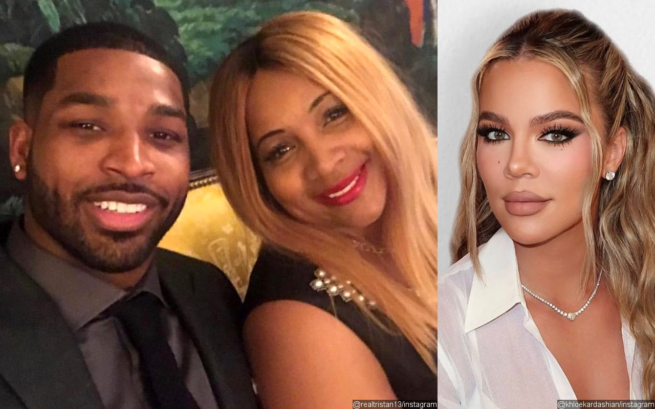 Tristan Thompson's Brother Appears to Hint That Khloe Uses Their Mom Andrea's Death as Storyline