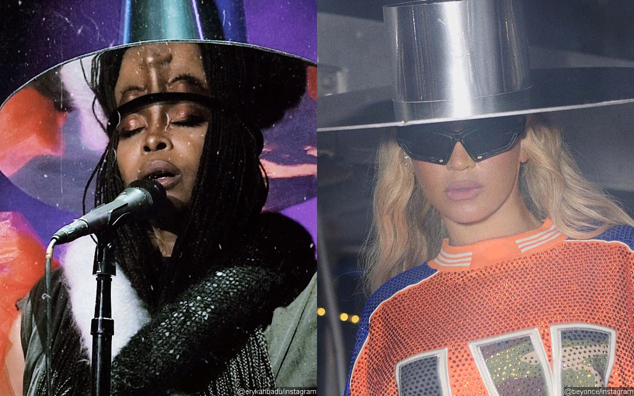 Erykah Badu Called 'Petty' for Throwing Shade at Beyonce Over Their Similar Tour Looks