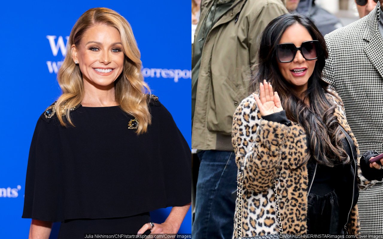 Kelly Ripa Comforts Snooki Following Near Wardrobe Malfunction on Live Show