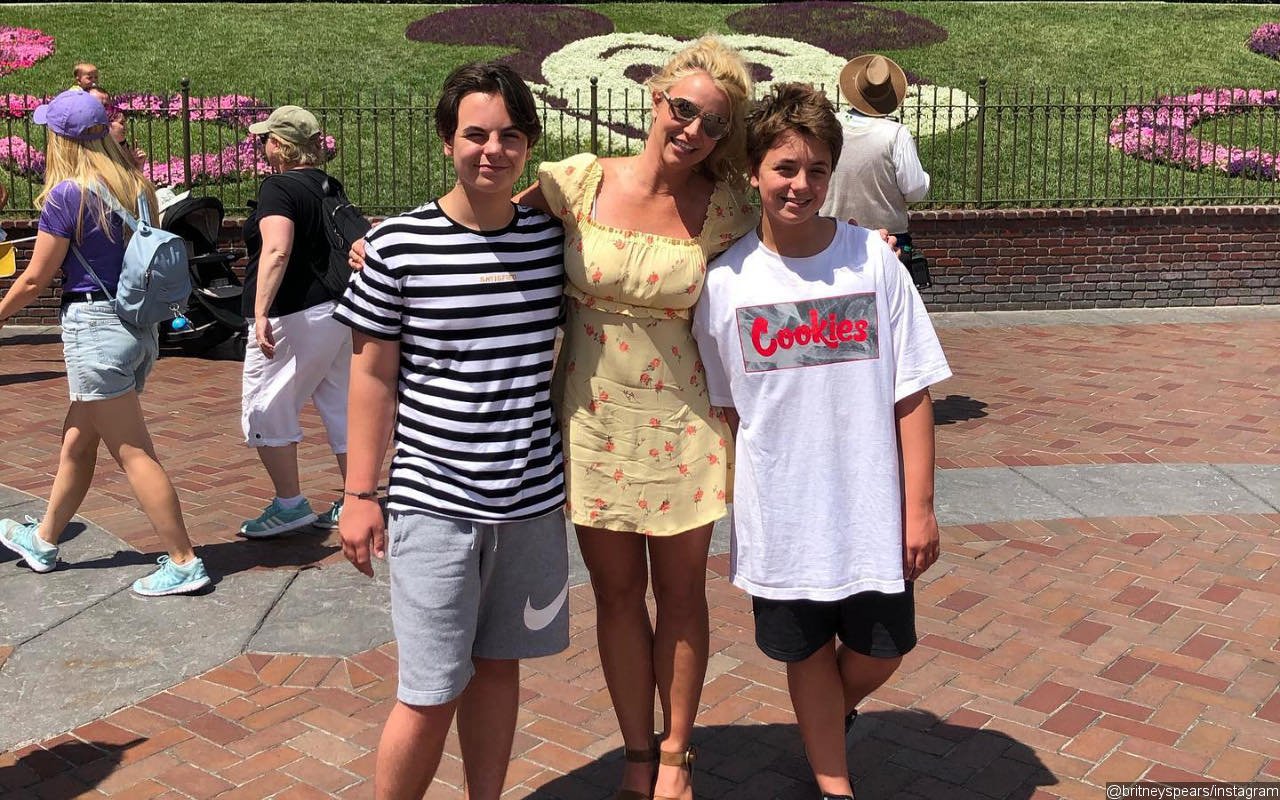 Britney Spears Has Talked to Her Teenage Sons