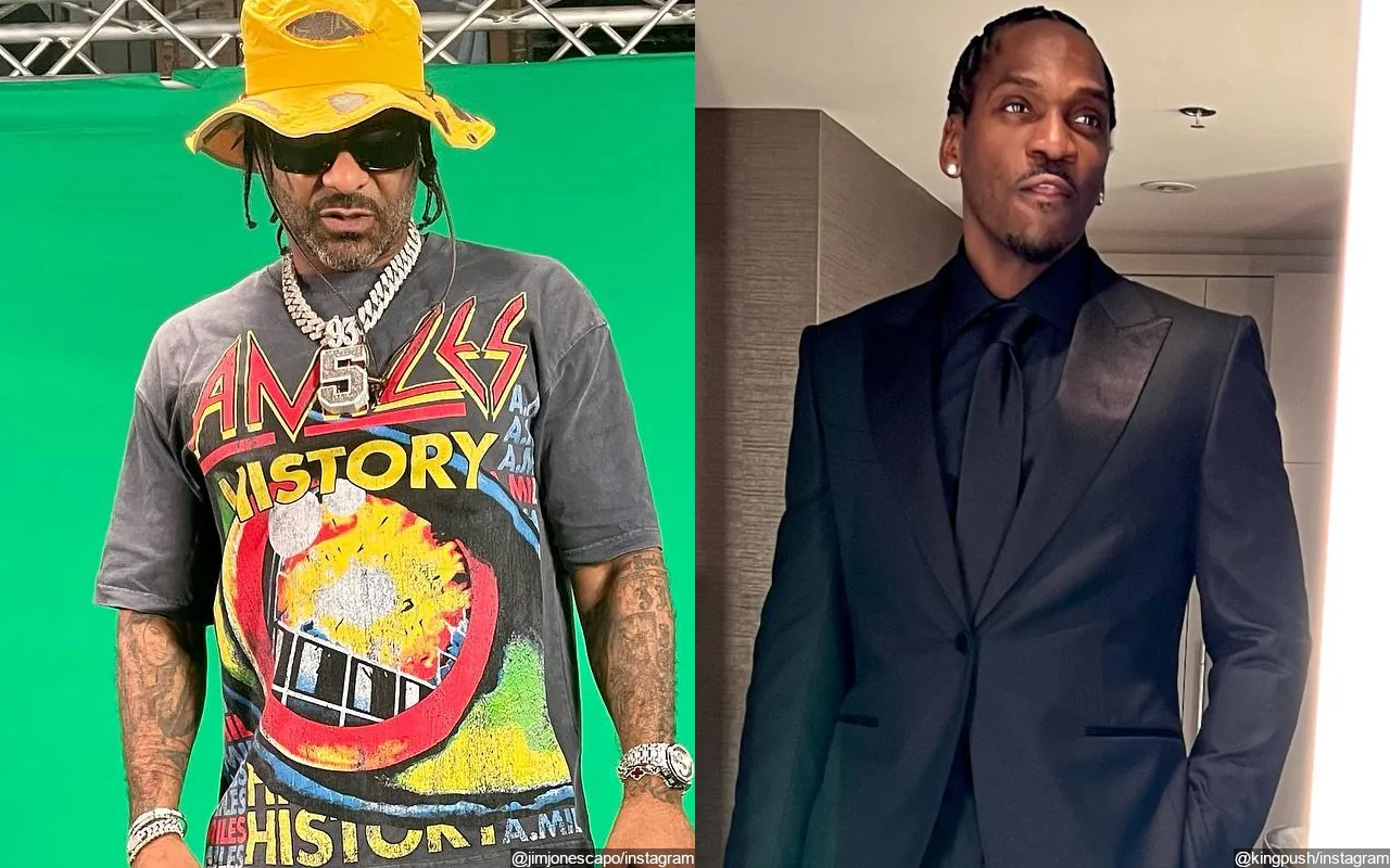 Jim Jones Calls Pusha T a 'Very Dope Artist' Amid Feud