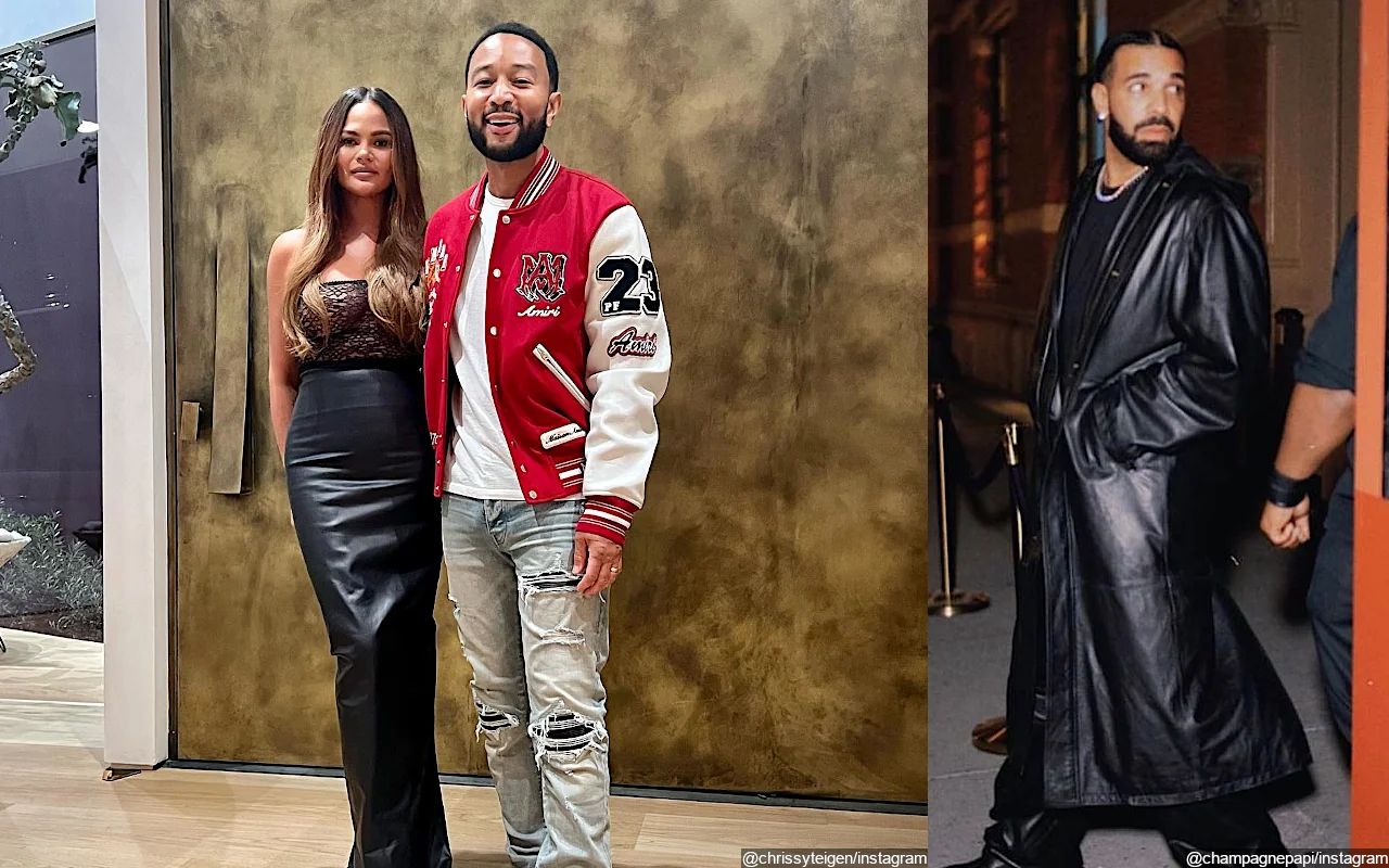 Chrissy Teigen and John Legend Enjoy Date Night at Drake's Concert
