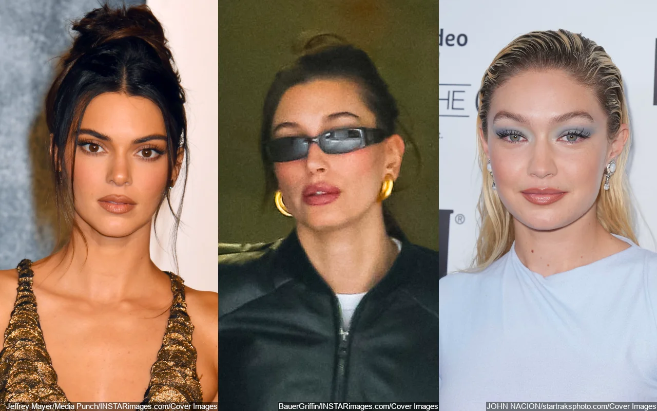 Kendall Jenner, Hailey Bieber and Gigi Hadid Reunite for Dinner Outing in L.A.