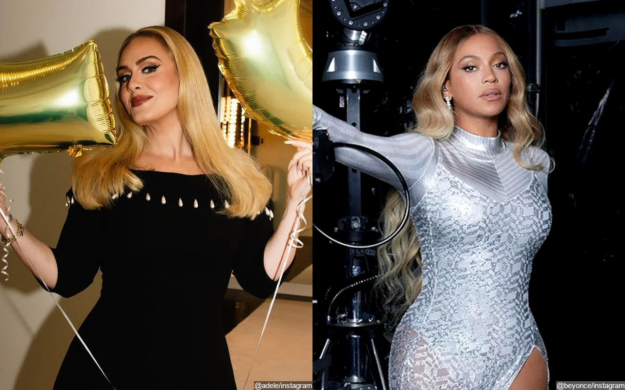 Adele Pokes Fun at Her 'Disco Ball' Outfit for Beyonce Concert
