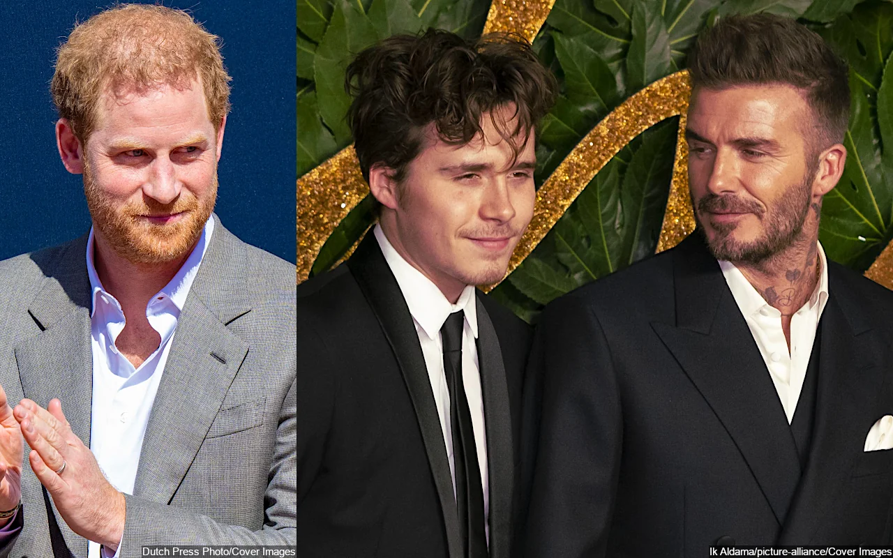 Prince Harry Has Awkward Run-In With David Beckham's Son Brooklyn Amid Alleged Feud