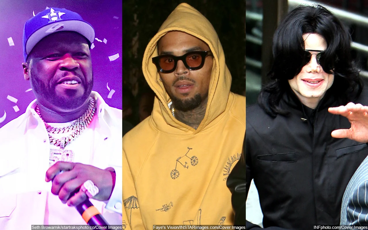 50 Cent Sparks Debate After Doubling Down on Chris Brown and Michael Jackson Comparison