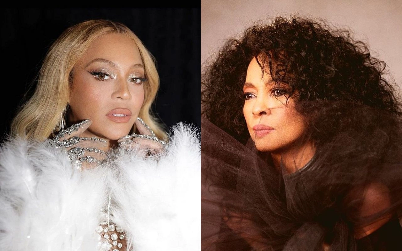 Beyonce Knowles Serenaded by Diana Ross at Inglewood Concert