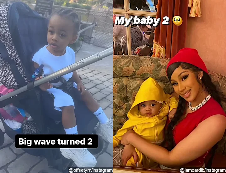 Offset and Cardi B Instagram Stories