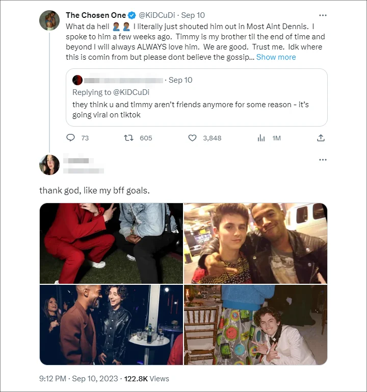 Kid Cudi's Tweet