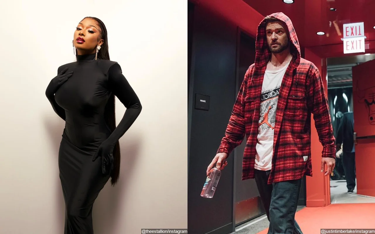 Megan Thee Stallion and Justin Timberlake Brush Off Feud Speculation With Goofy Video