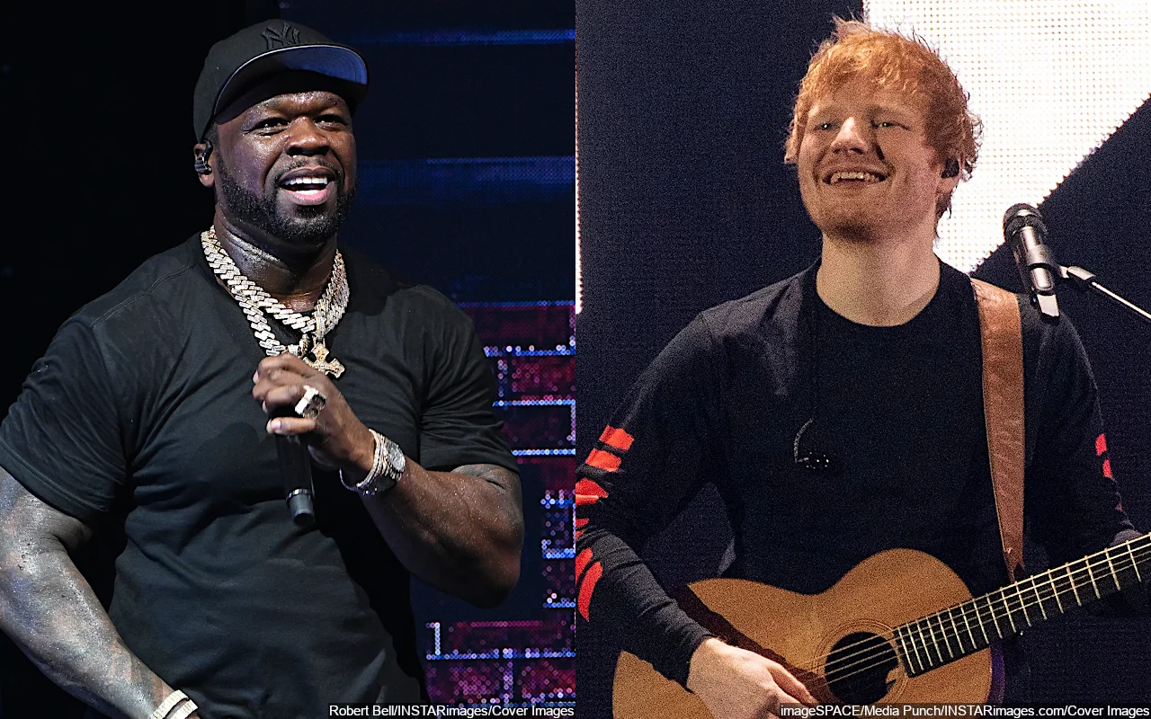 50 Cent Dragged Online for Praising Ed Sheeran's 'Awful' Cover of 'In Da Club'