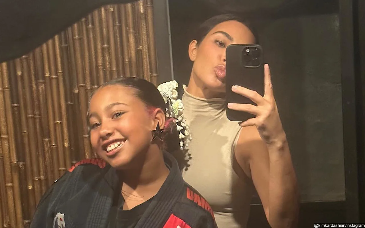 Kim Kardashian Called 'Fraud' After Showing Off Daughter North's Stunning Sunset Painting