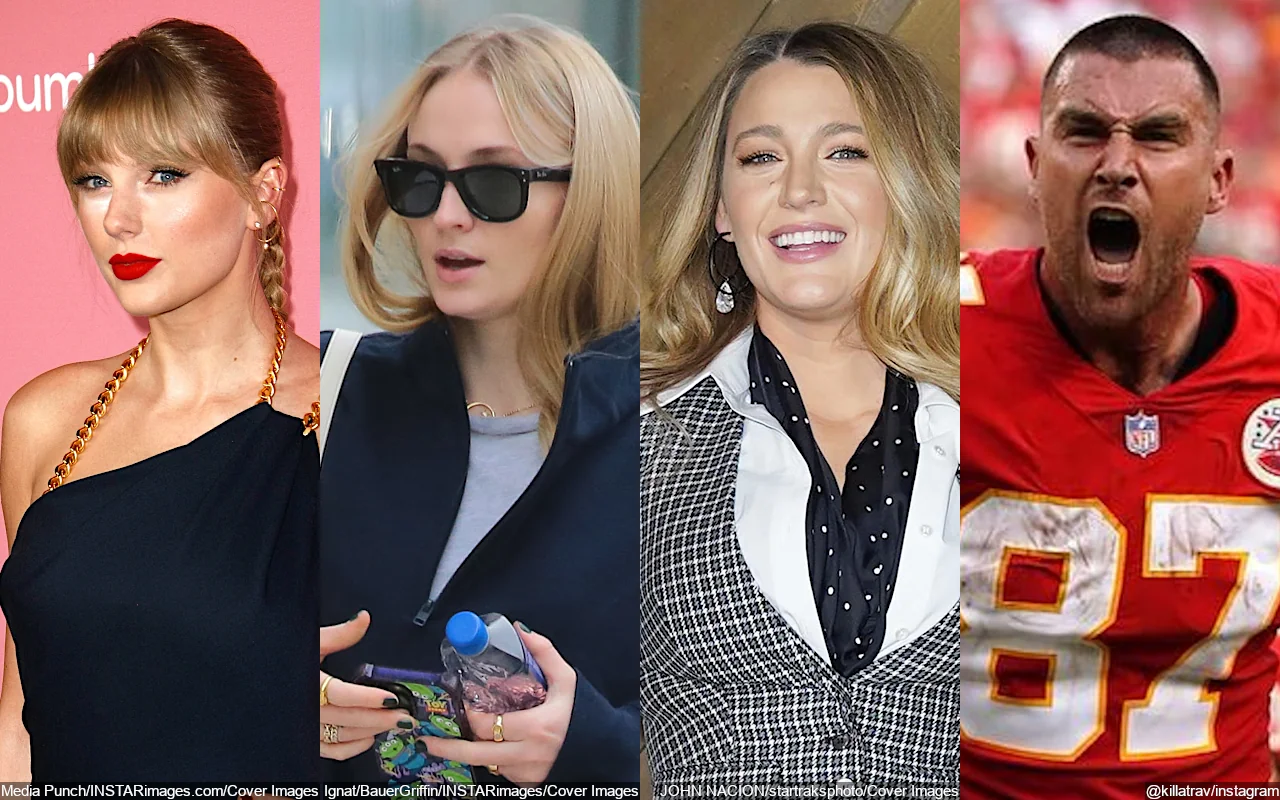 Taylor Swift Joined by A-List Pals Sophie Turner, Blake Lively at Travis Kelce's Game Against Jets