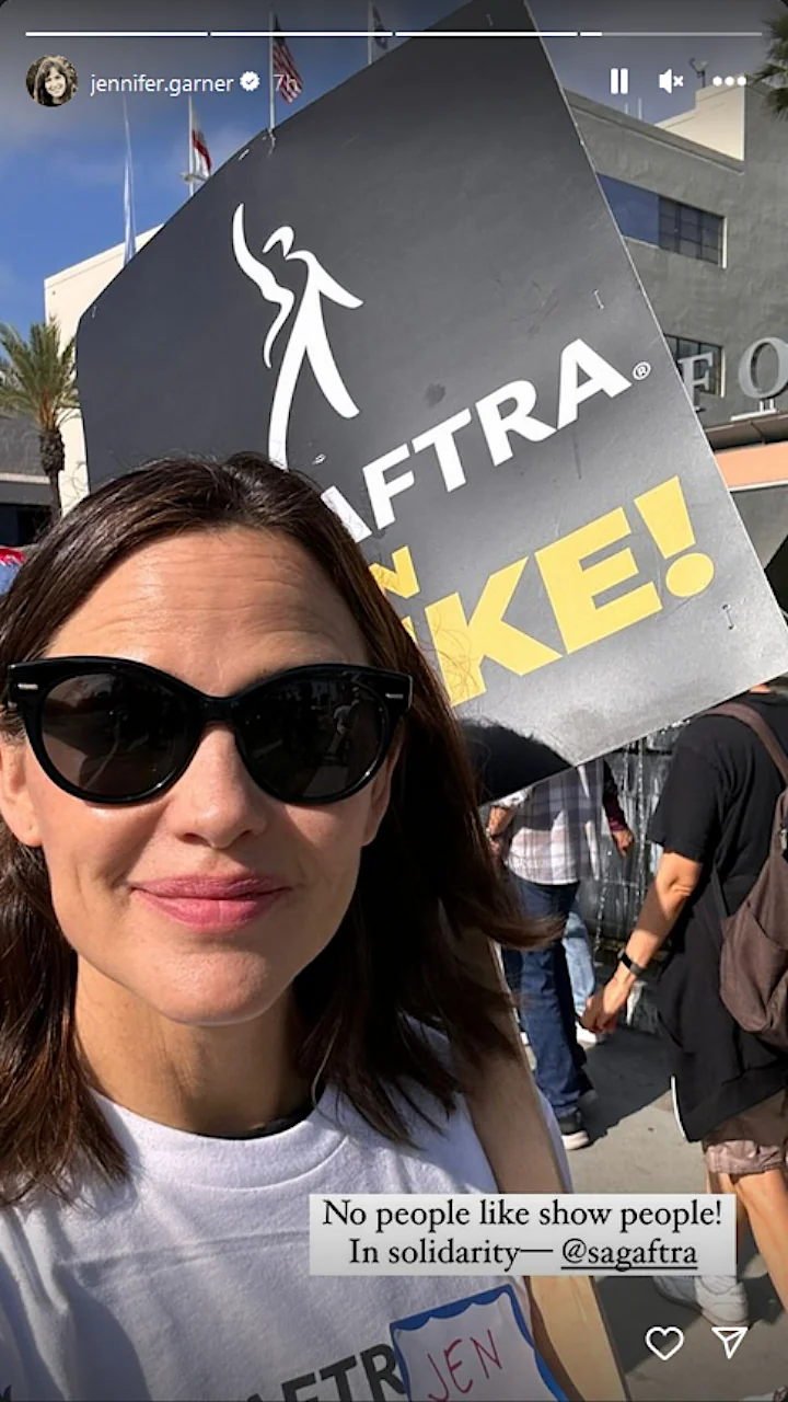 Jennifer Garner Instagram Story