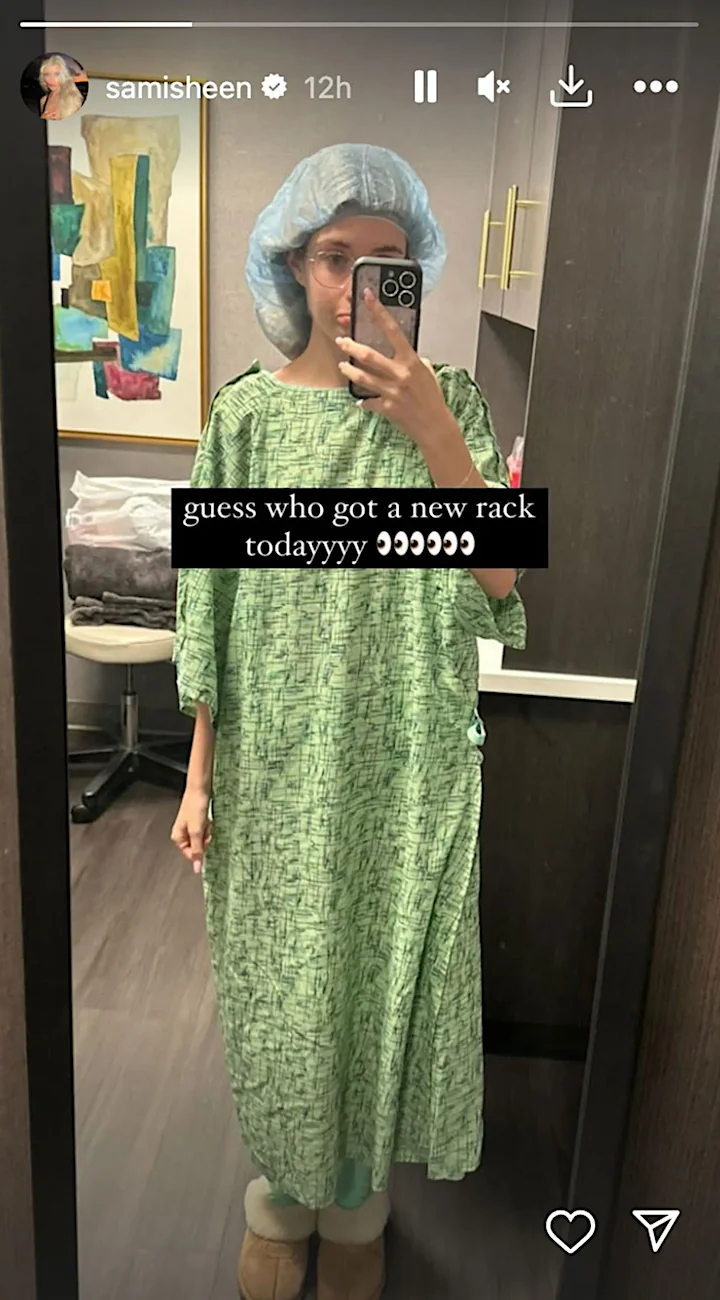 Sami Sheen's IG Story
