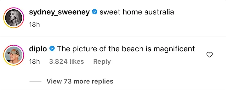 Sydney Sweeney Instagram