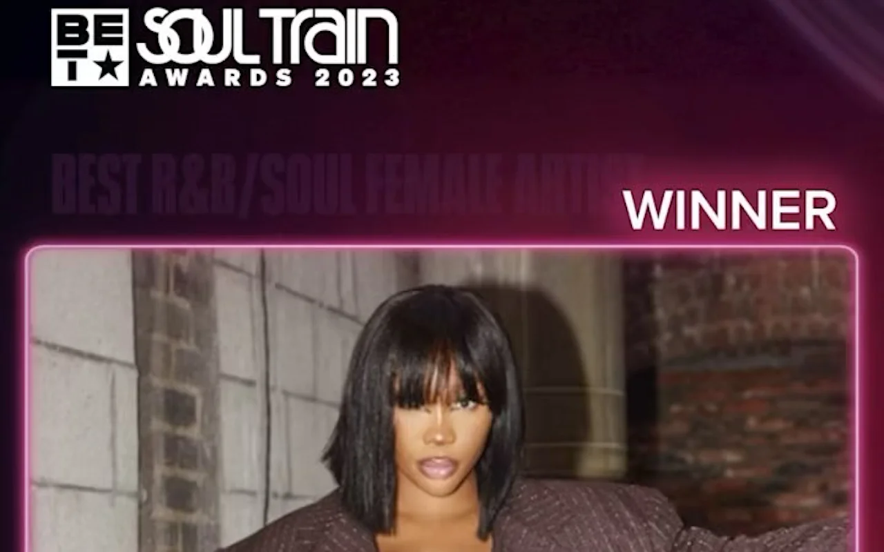 SZA Victorious at 2023 Soul Train Awards