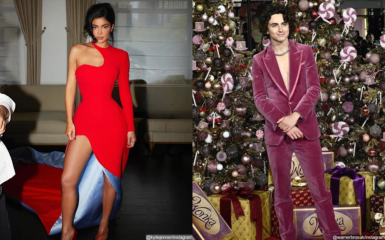 Kylie Jenner Ends Split Rumors, Supports Timothee Chalamet at 'Wonka' London Premiere