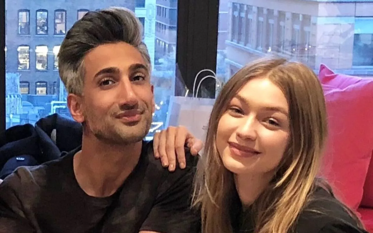 Tan France Turns to 'Angel' Gigi Hadid for Parenting Tips